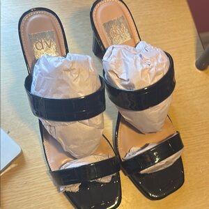 DV by Dolce Vita Women's Black Heeled Sandals
